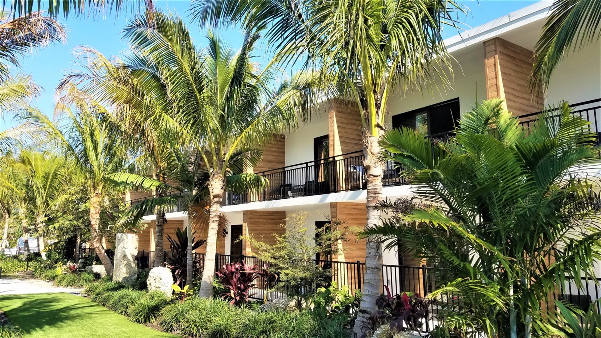 EBG-built coastal hotel, Gulf Coast barrier island